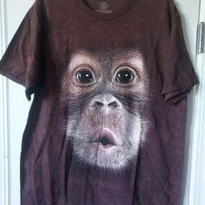 Monkey tee sz L NWOT